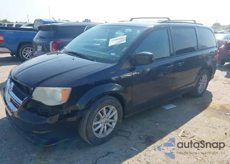 2015 Dodge Grand Caravan Sxt из США, поврежденный, VIN 2C4RDGCG2FR526884
